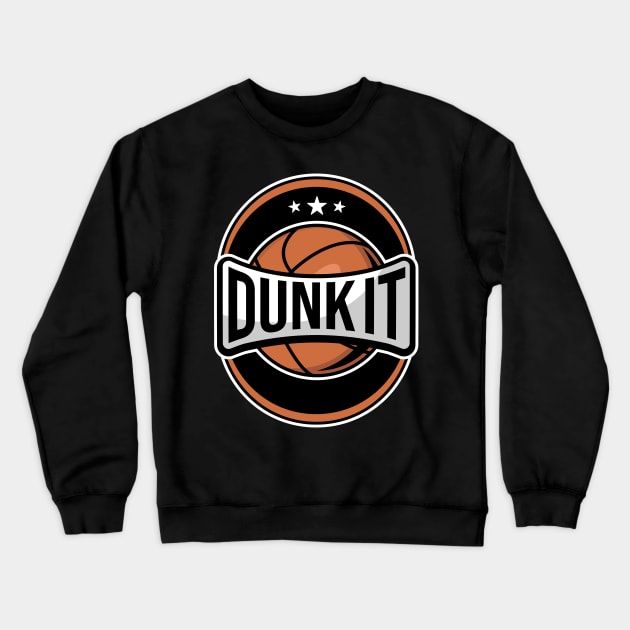 Bigger than Basketball Crewneck Sweatshirt by ARTSYILA